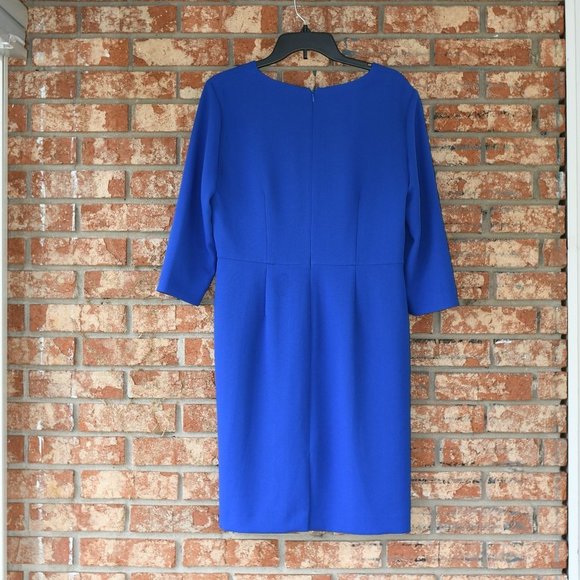 TAHARI Blue Dress - Picture 4 of 6